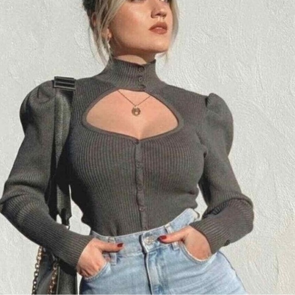 ZARA RIBBED CARDIGAN - Picture 3 of 15